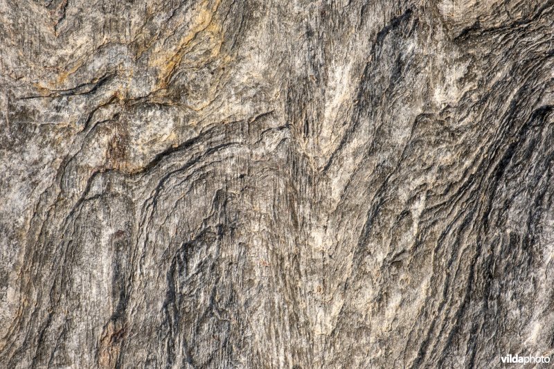 Patronen in de rivierbedding van de Tarn