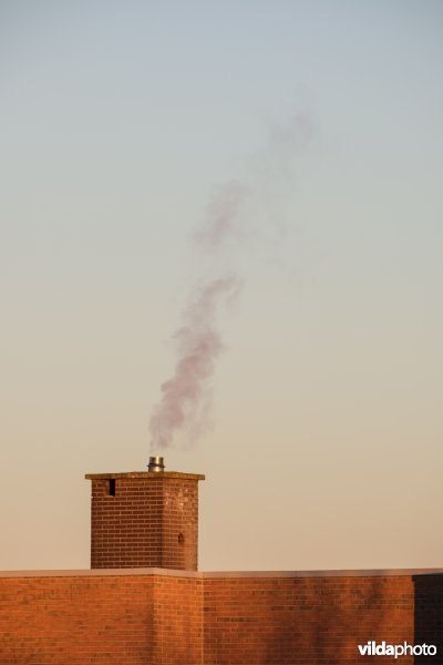 Rokende schoorsteen