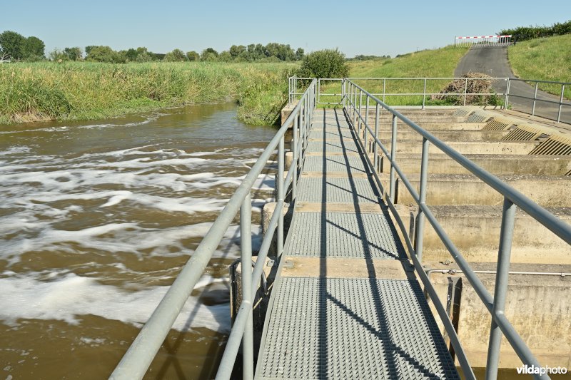 Inwateringssluis aan het Zennegat