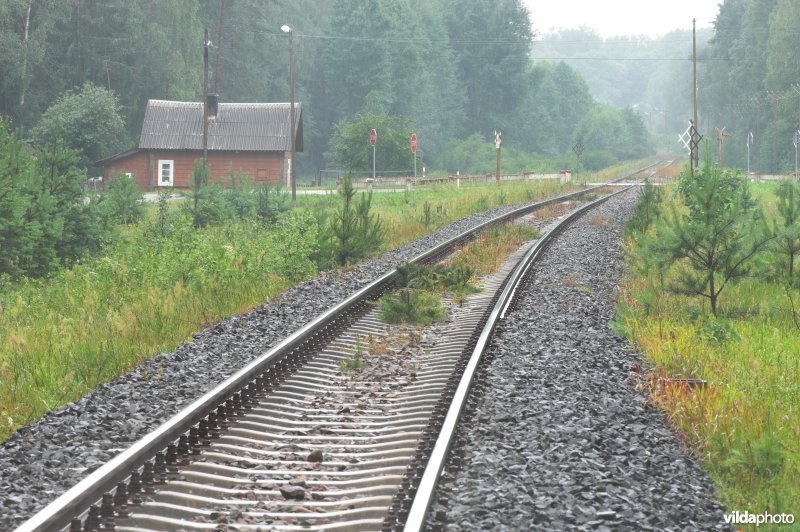 Spoorweg in Polen