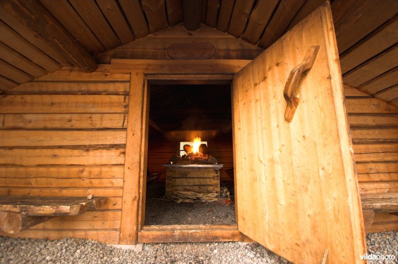 Vissershutje in Zweden