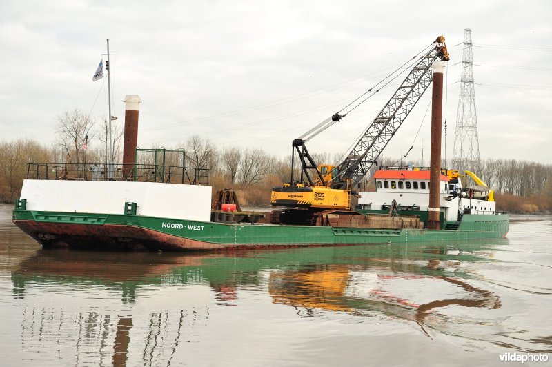 Ruimingsboot op de Schelde