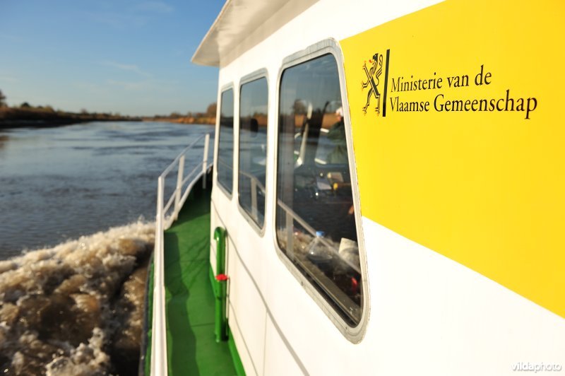 Scaldisboot op de Schelde