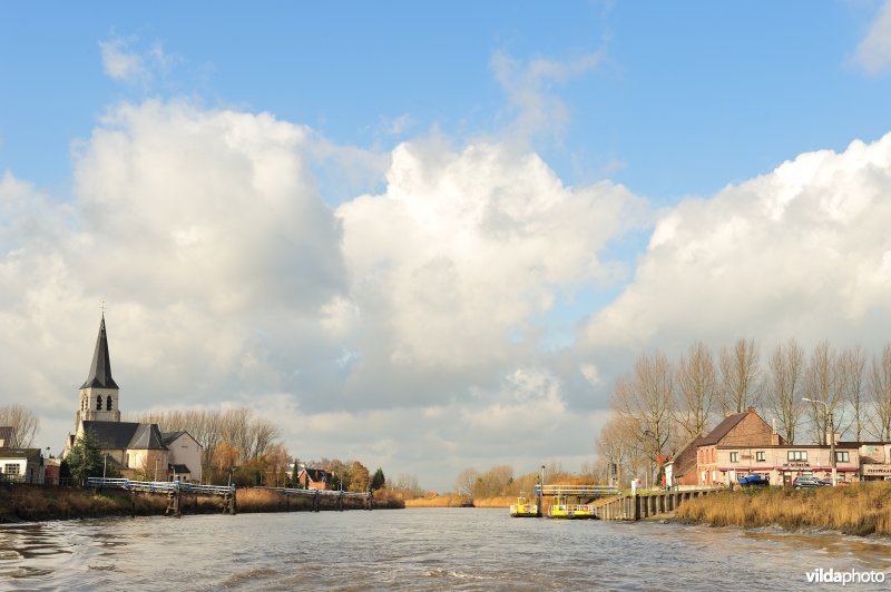 De Schelde te Schellebelle