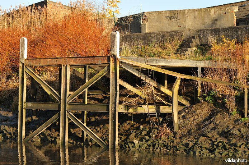 Infrastructuren langs de Schelde