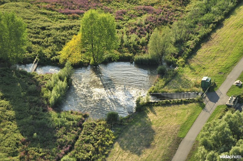 Luchtfoto van het Lippenbroek