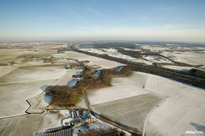 Luchtfoto van de Linie van de Munnickenhof