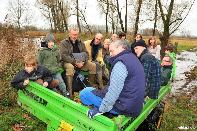 Beheerswerken tijdens Dag van de Natuur in de Blankaart