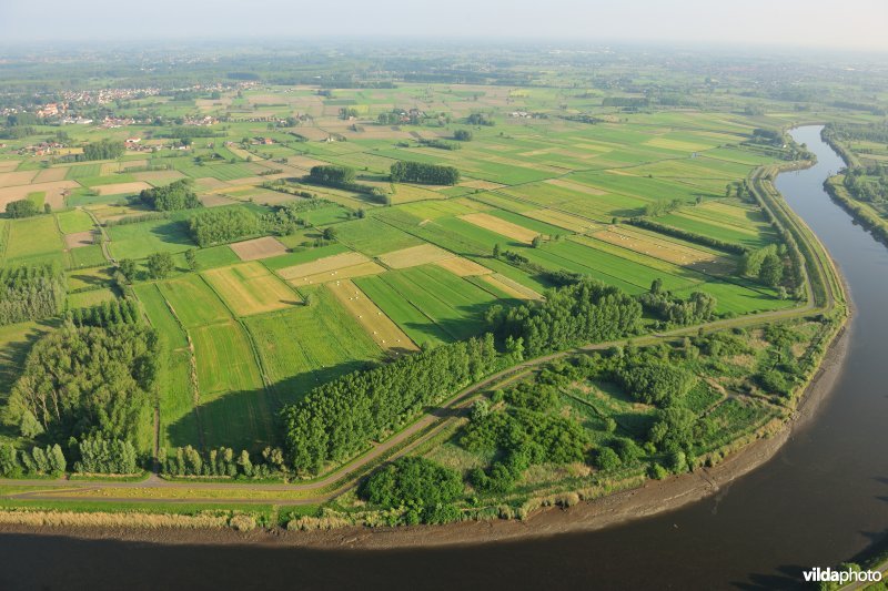 Brede schoren en Scheldemeersen