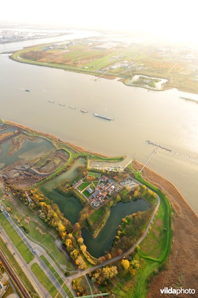 Schelde en Fort Lillo