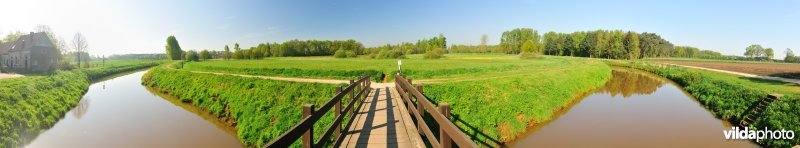 Voetgangersbrug over de Grote Nete