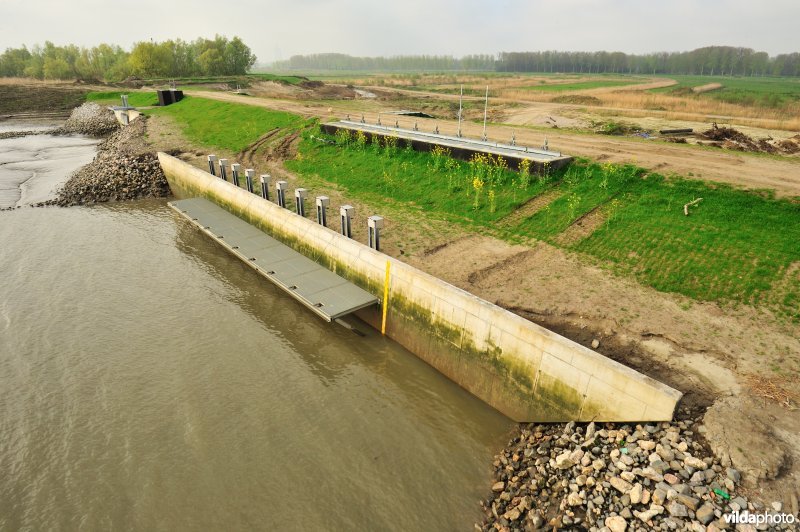 Waterwerken in de KBR-polder