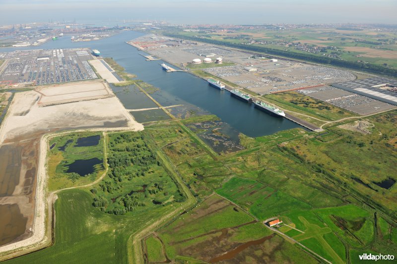 Achterhaven van Zeebrugge