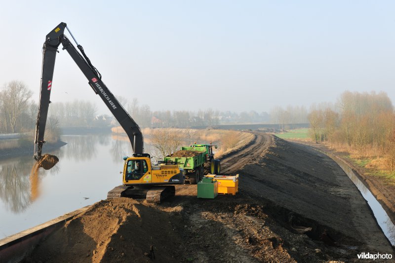 Sigma-dijkwerken aan de Schelde