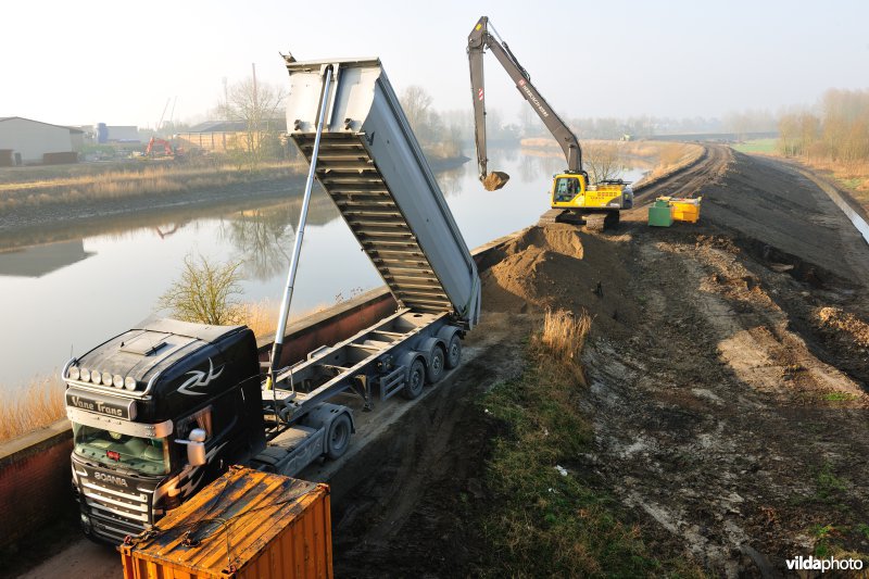 Sigma-dijkwerken aan de Schelde