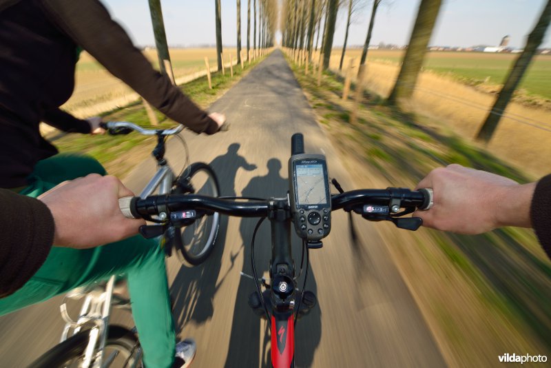 Fietsen op de Koningsdijk