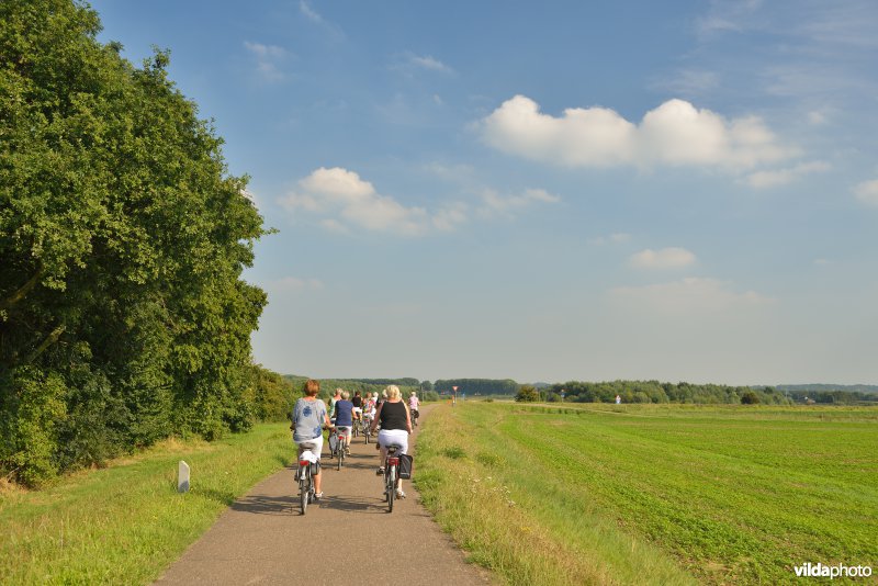 Fietsen in de Maasvallei