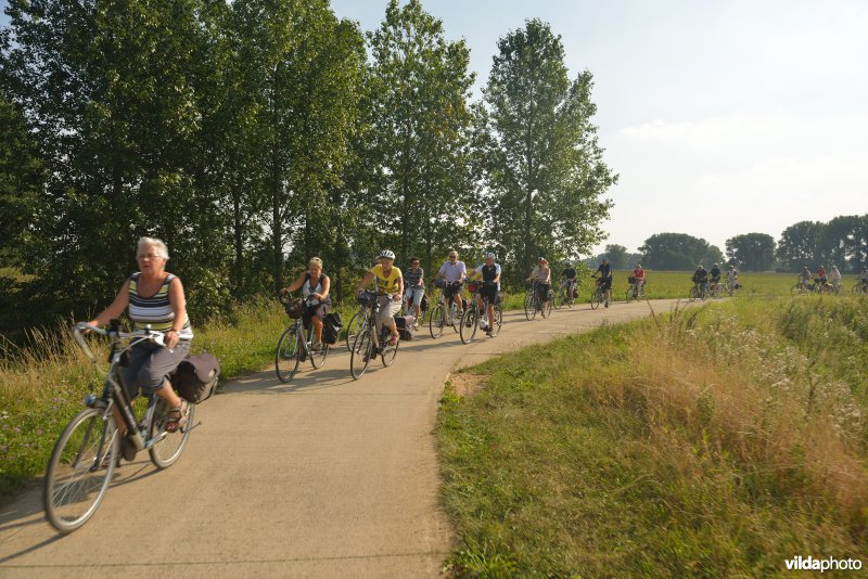 Fietsen in de Maasvallei